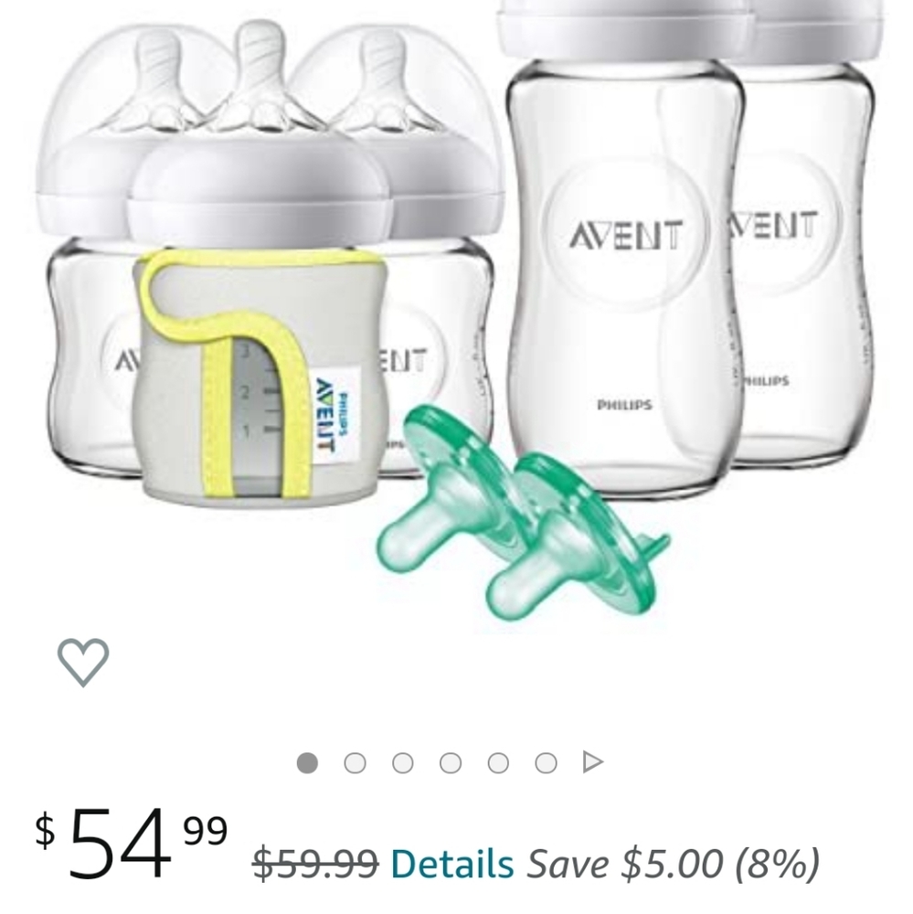 🖤SOLD-AVENT GLASS BOTTLE SET🖤 - Picture 3 of 3